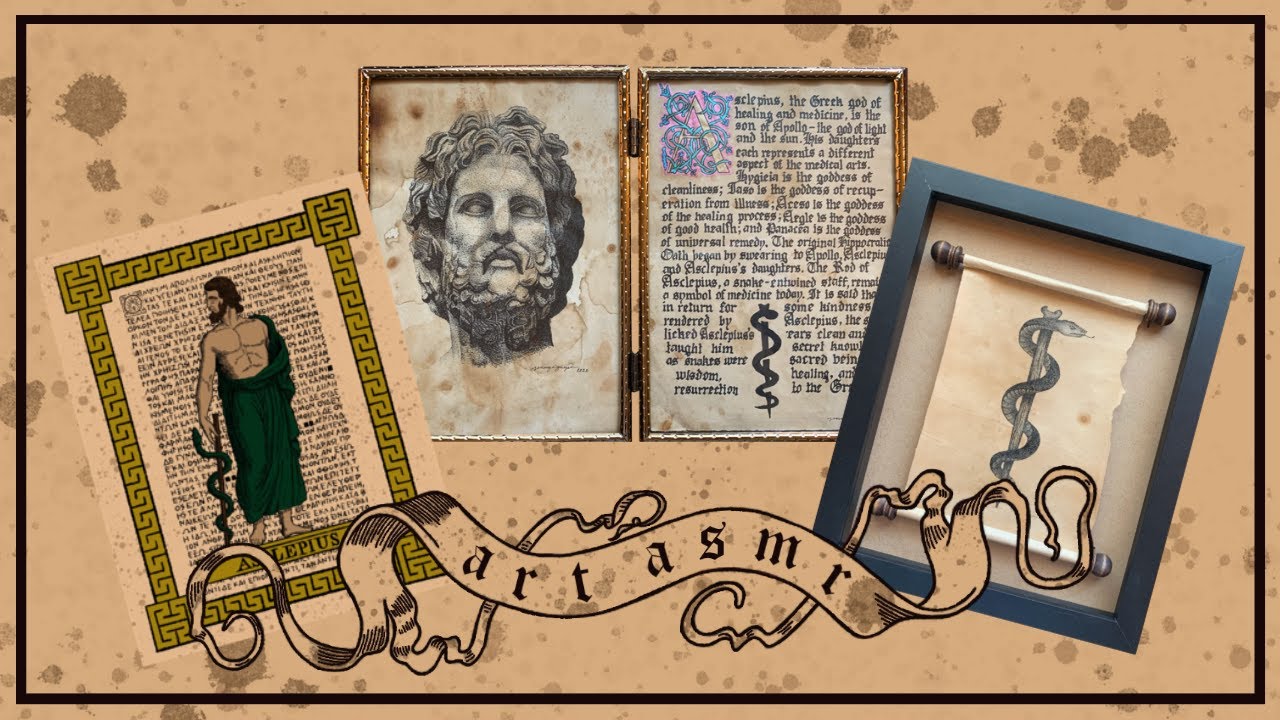 ART ASMR (No Talking) - The Asclepius Collection