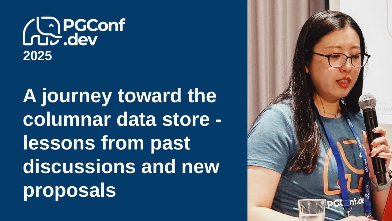 A journey toward the columnar data store - lessons from past discussions and new proposals