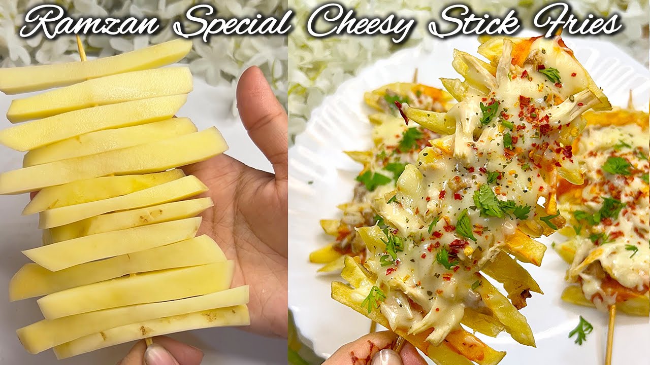 Cheesy Stick Fries 🍟👩🏻‍🍳RAMZAN SPECIAL RECIPE|