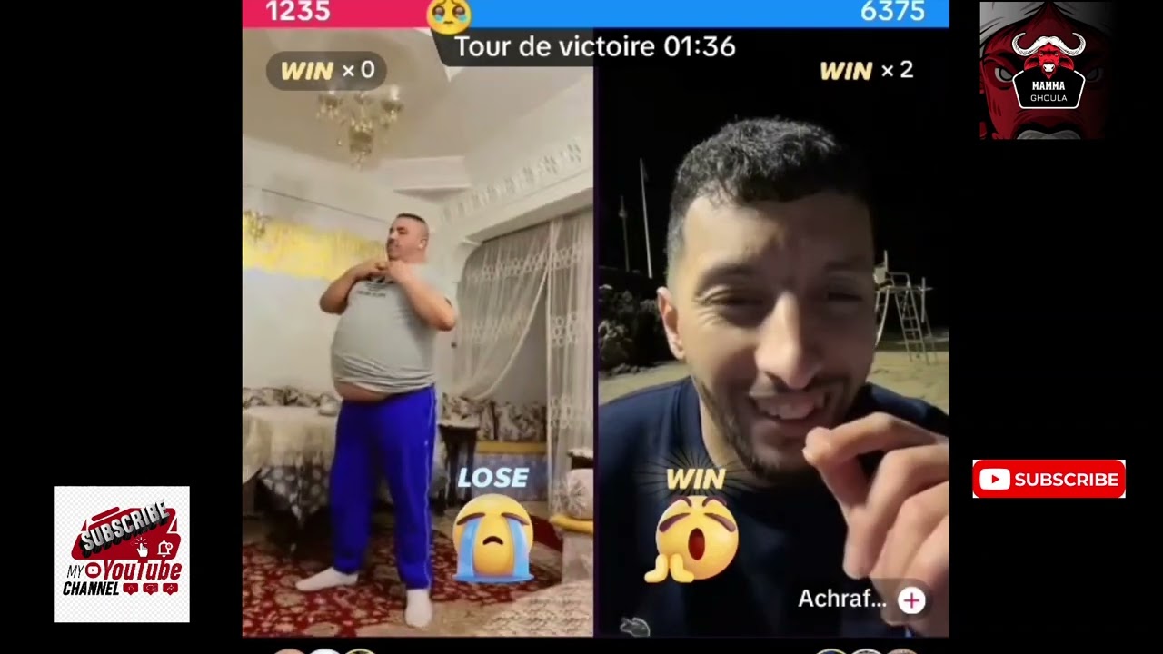 Niba tbib Vs Achraf far tiktok live