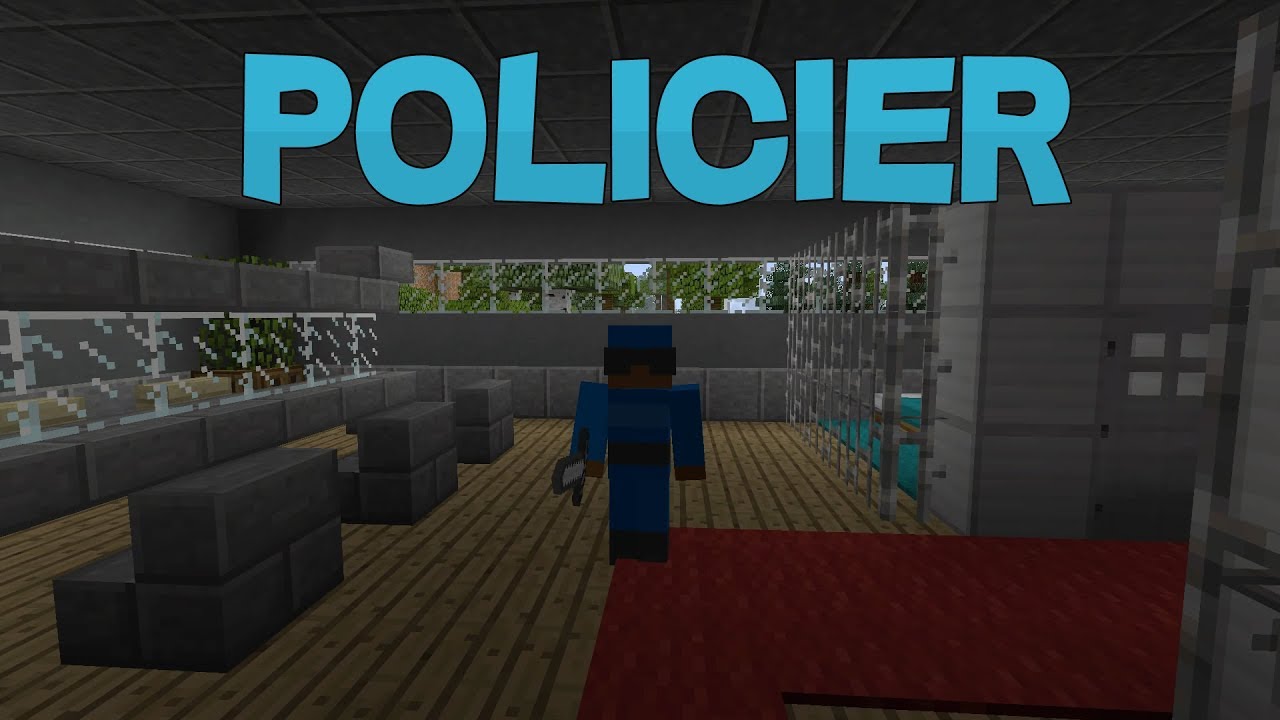 MINECRAFT RP  - LA VIE D'UN POLICIER !
