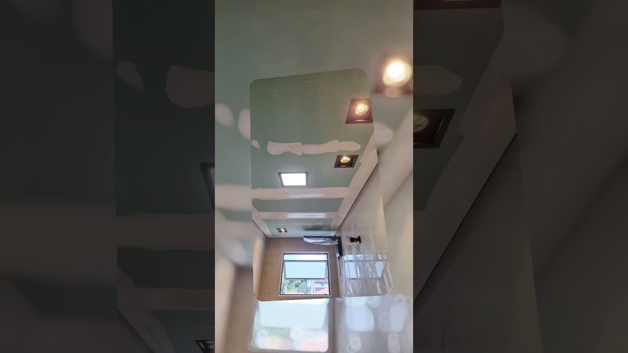 Transforme seu banheiro com forro em drywall #atuancedecore #curitiba #forro#drywall