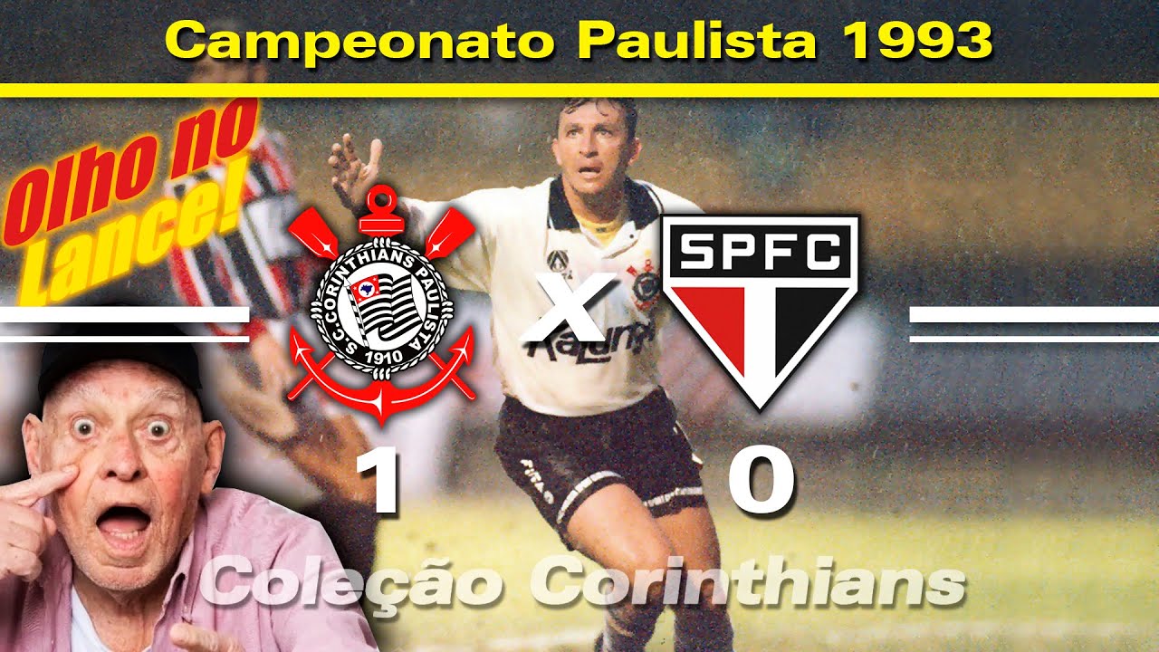 Corinthians 1 x 0 São Paulo - 30 / 05 / 1993 - Campeonato Paulista ( Quadrangular final )