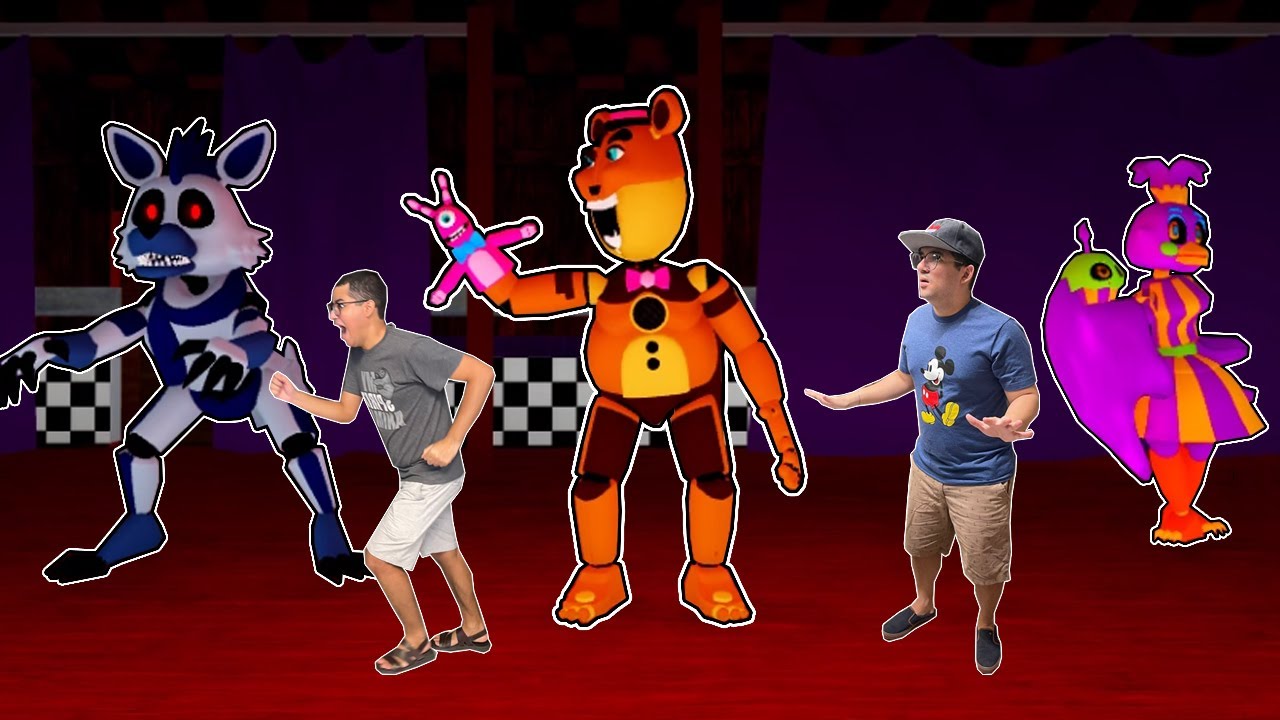 FICAMOS PRESOS NO PARQUE DOS ANIMATRONICS POR 5 NOITES SEGUIDAS!!
