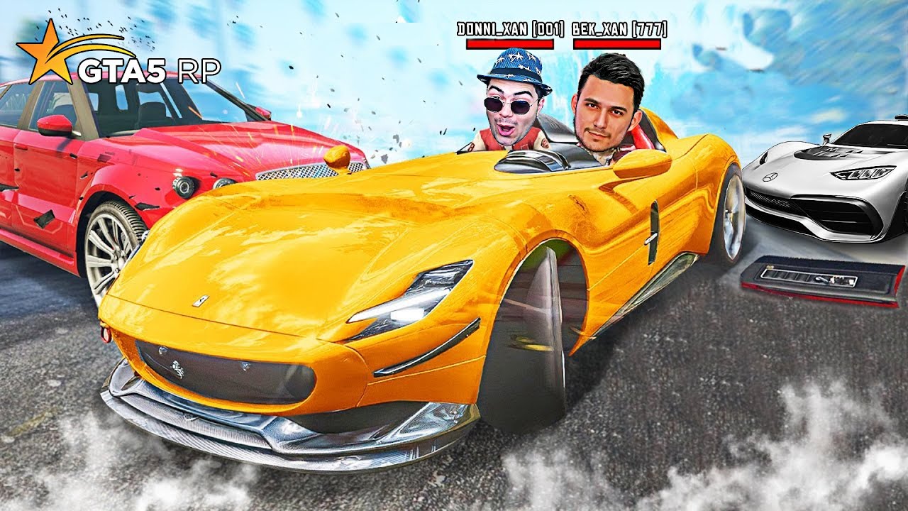 HAVFLI POYGA FERRARI MONZA VS PORSCHE 918 SPYDR  - GTA 5 RP Rockford | PROMO - BEK