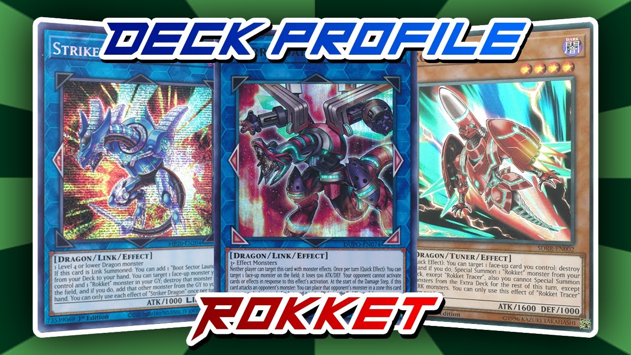 YU-GI-OH! - DECK PROFILE - JOGUE DE ROKKET SEM PRECISAR SER META!!