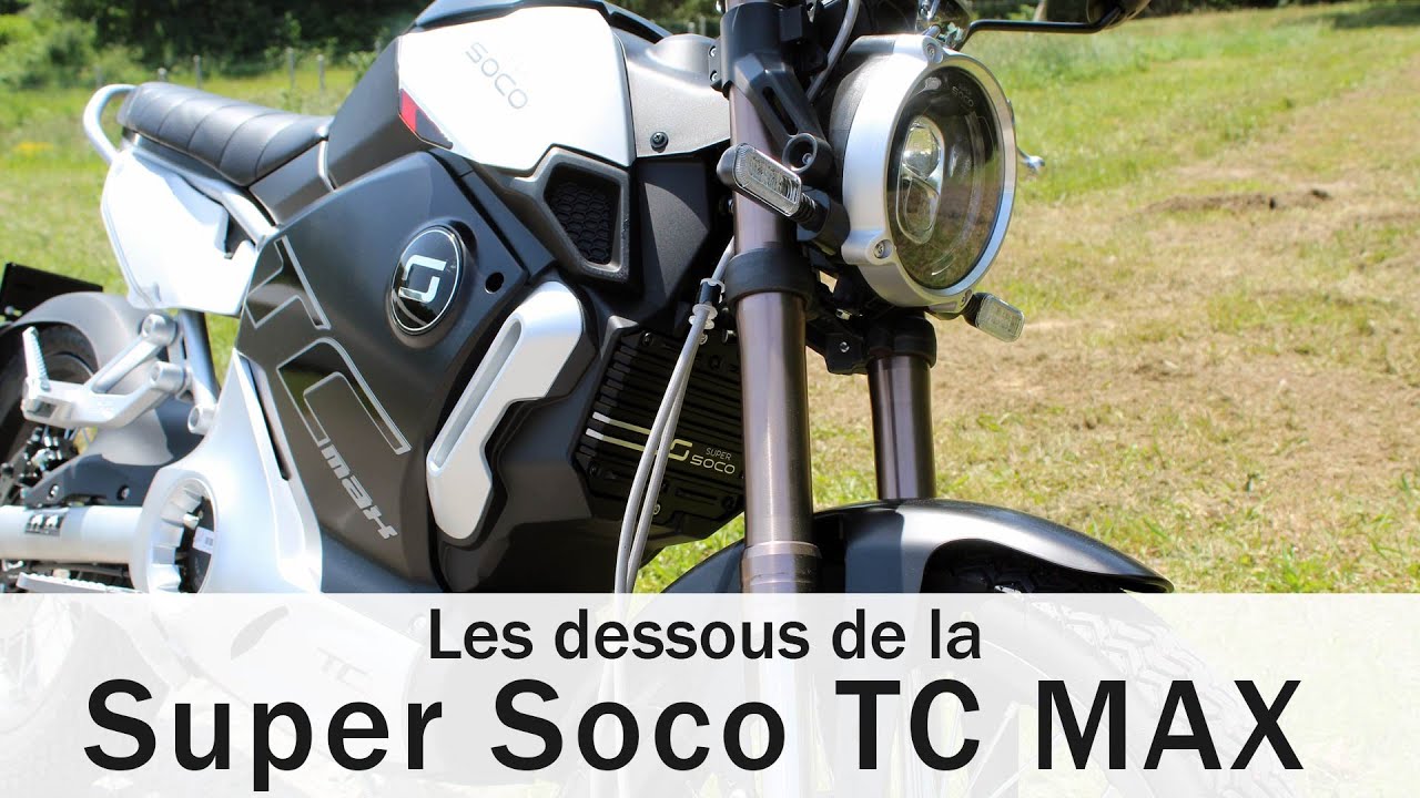 Les dessous de la Super Soco TC MAX (Sans concession)