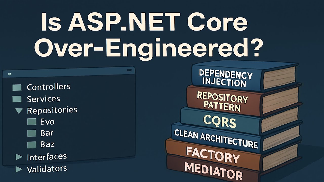 ASP.NET Core — это перегруженный компонент? Слишком сложен ли ASP.NET Core? Зачем так много конце...