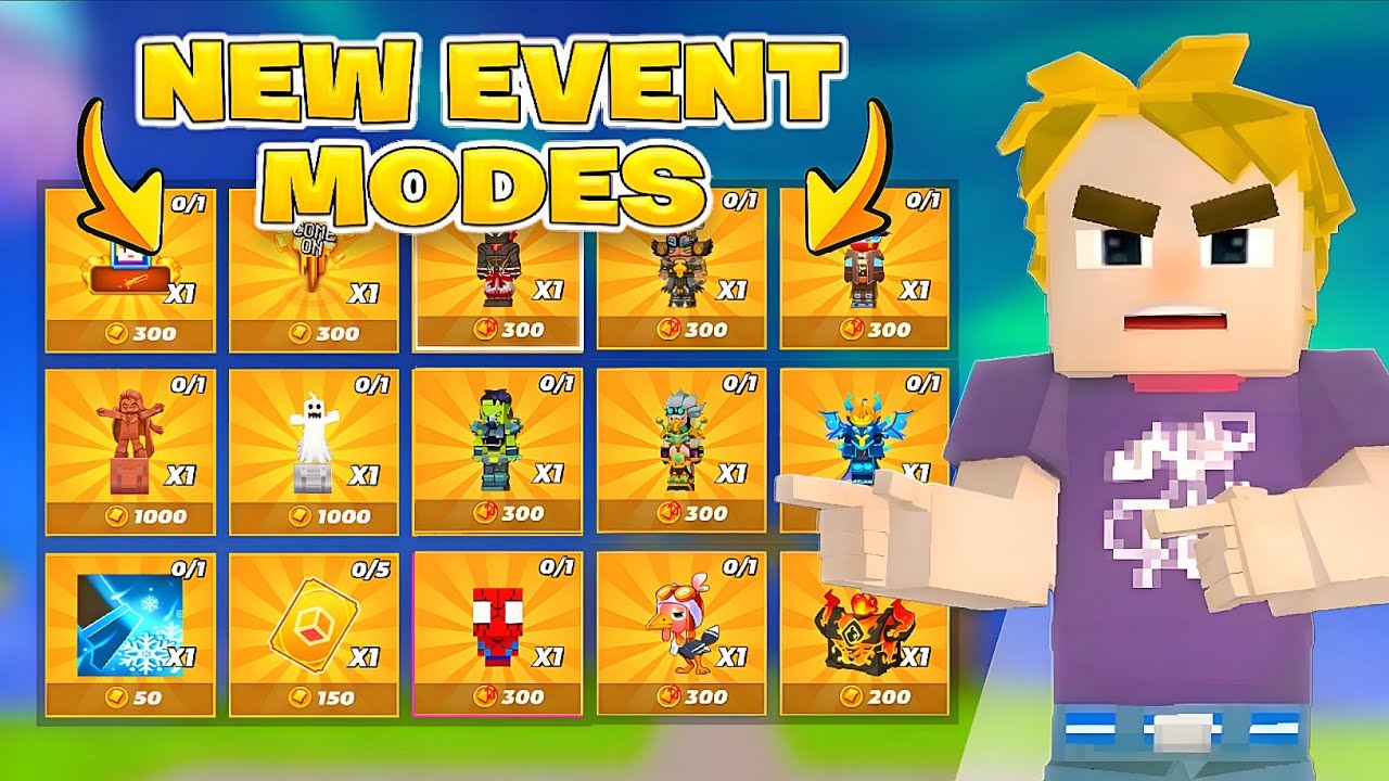 New Event Modes and Free Rewards Update! | Blockman Go Bedwars