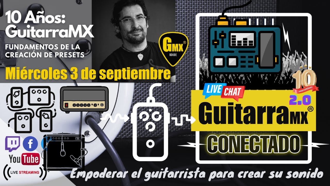 Crea tus propios Presets | Fundamentos necesarios | 5 A&ntilde;os de GuitarraMX LIVE