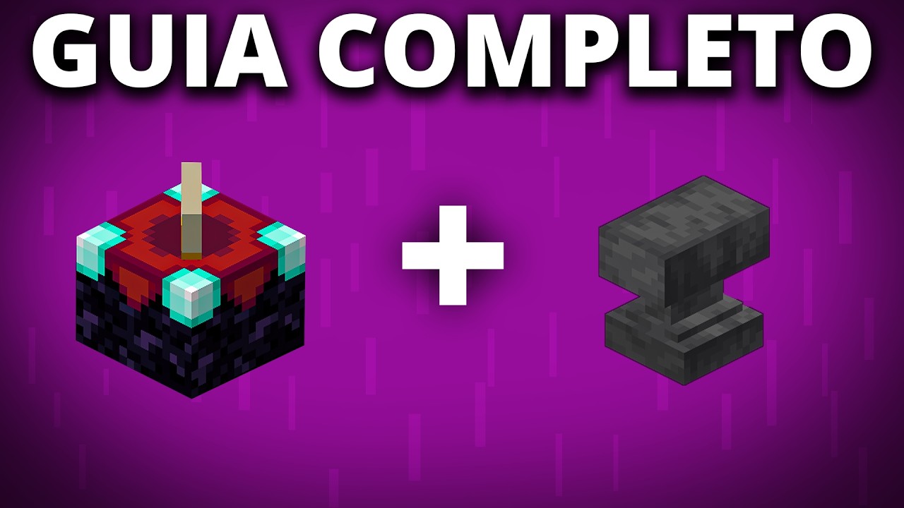 [GUIA COMPLETO] COMO USAR A MESA DE ENCANTAMENTOS, BIGORNA, REBOLO E MUITO MAIS!
