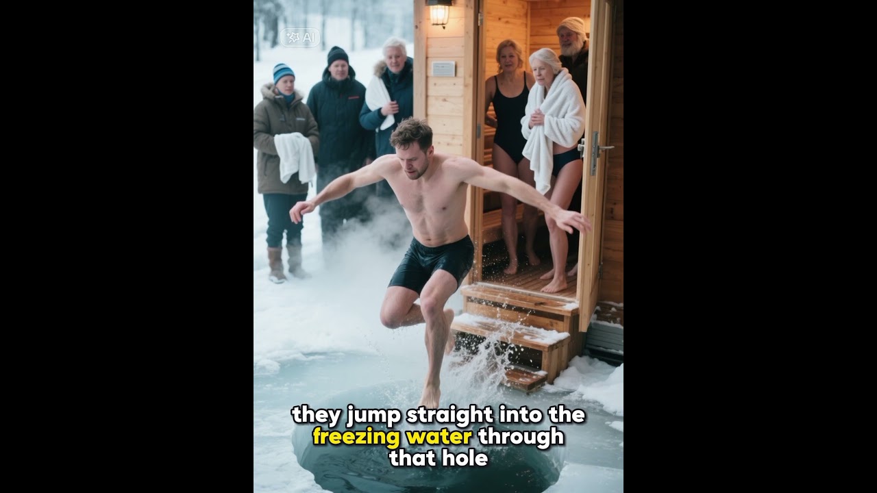 Finnish People Build Saunas on Ice at -20&deg;C! #storytelling