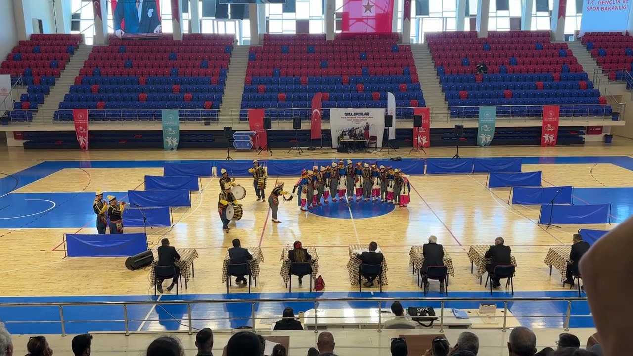 Okul sporları Halk oyunları Niğde bölge yarışması 2024 Kılıçarslan Ortaokulu