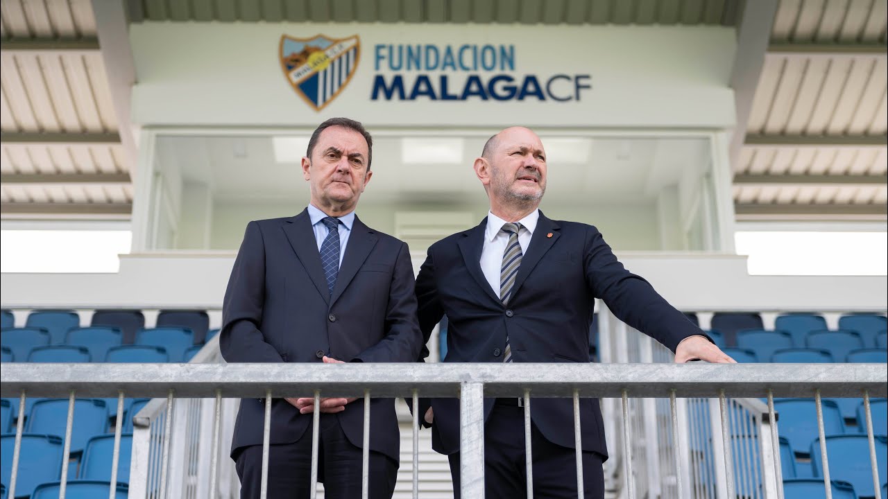 Visita institucional de Rafael Louzán a la Ciudad Deportiva Fundación MCF