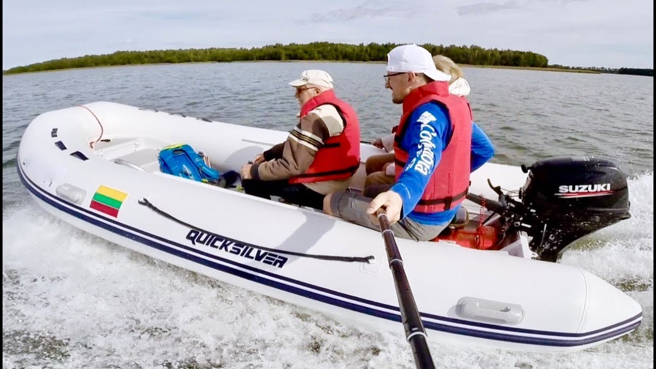My new Quicksilver Alu RIB 420 boat