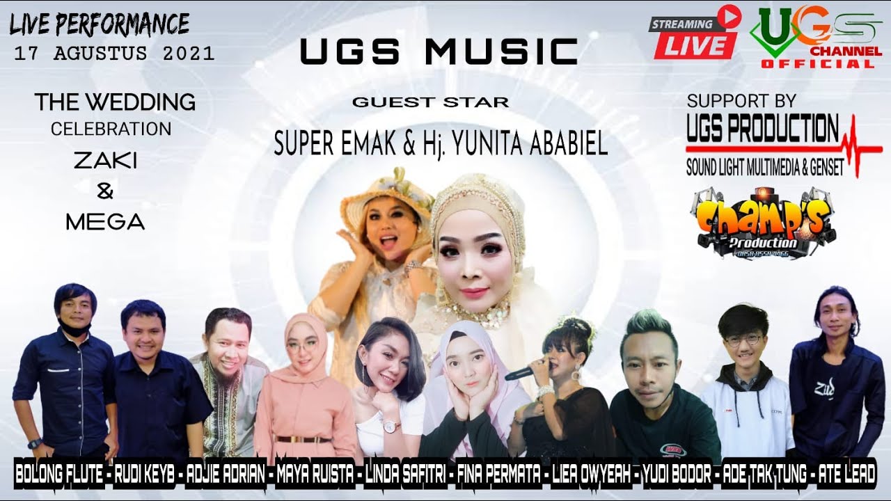 Ugs Channel Official Live Streaming  Dalam Rangka Hajat Bpk.Asdi & Ibu.Sulastri  17-08-2021-MALAM