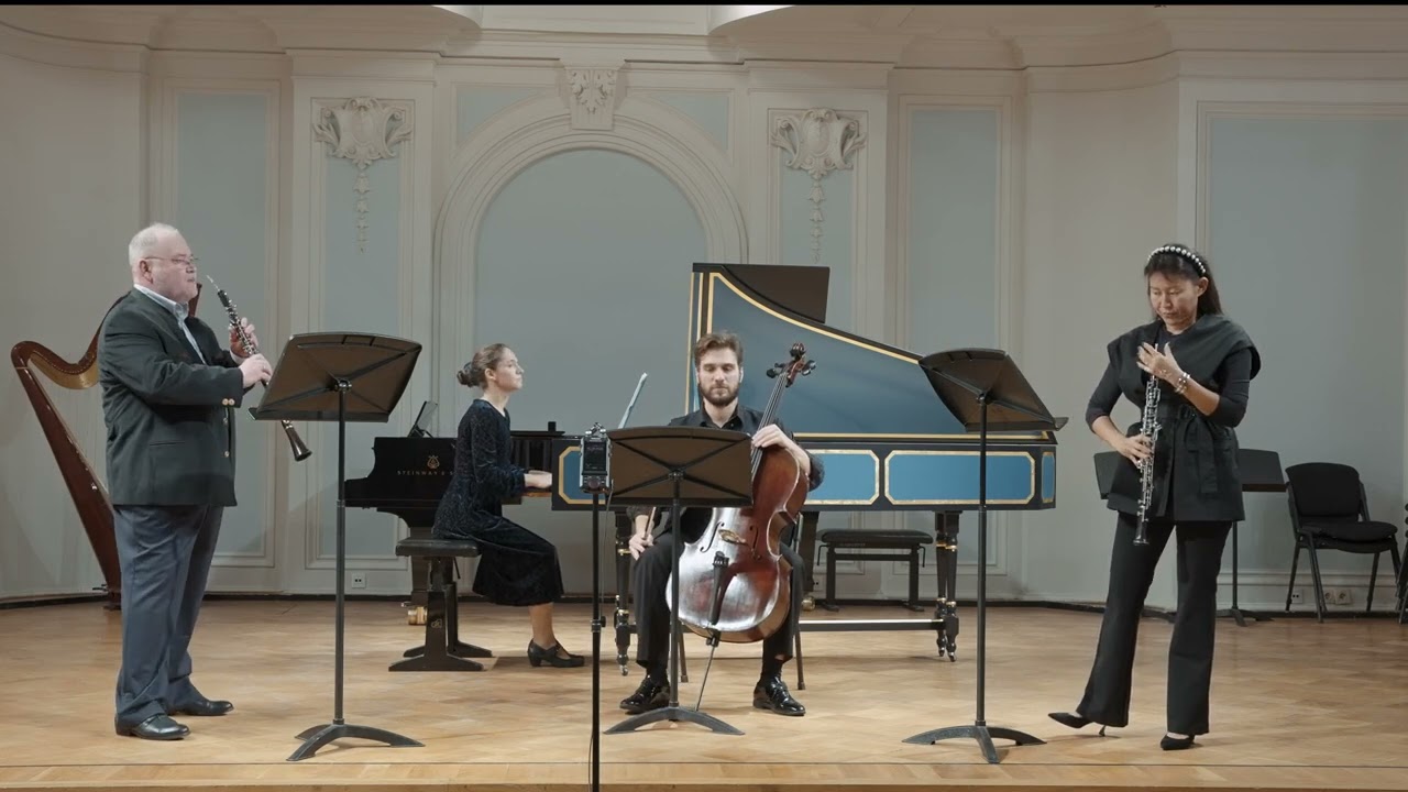 G. P. Telemann - Trio Sonata for Oboe, Oboe d’amour & Basso Continuo in D Minor TWV 42:D7