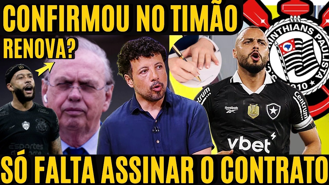 NOTICIAS DO CORINTHIANS DE HOJE  ARTHUR CABRAL CHEGANDO  RENOVAÇÃO DE MEMPHIS  AINDA É INCOGUITA