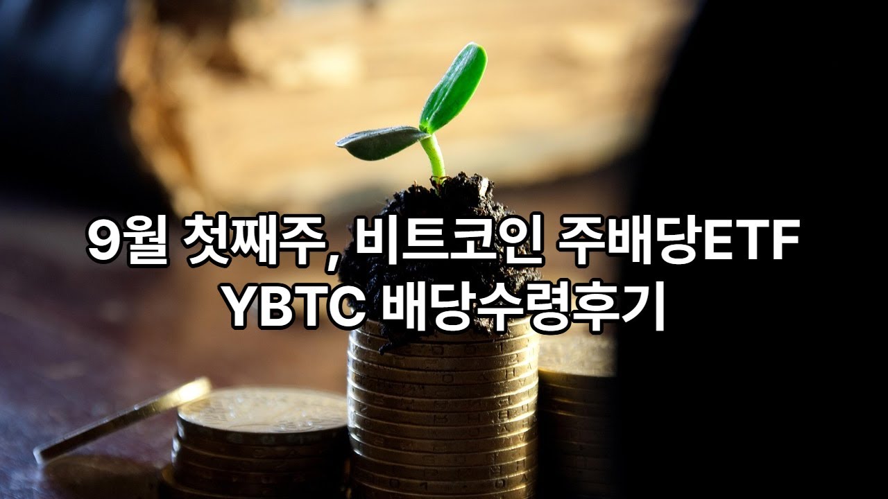 9월 첫째주, 비트코인 주배당 YBTC 배당후기 (25/09/05)