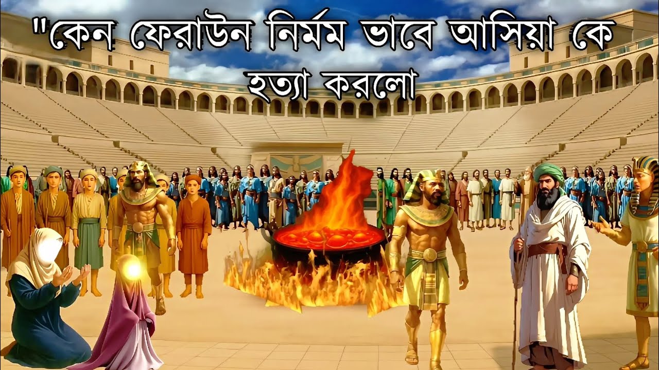 “কেন ফেরাউন নির্মম ভাবে আসিয়া (আ.) কেনো হত্যা করলো?”#Islamic_story