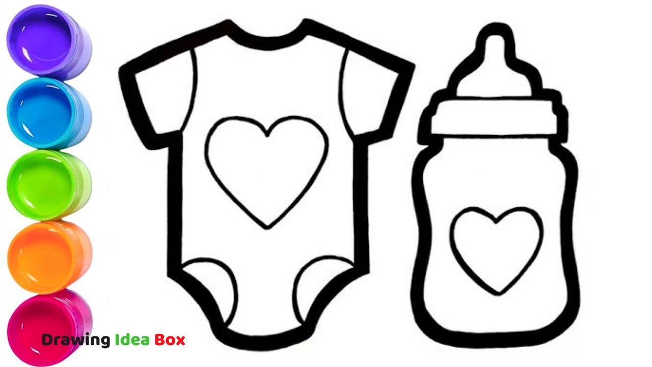 Let’s Draw a Rattle & Baby Milk Bottle! 🍼🎨 | Easy Drawing for Kids | Yup Yup Go