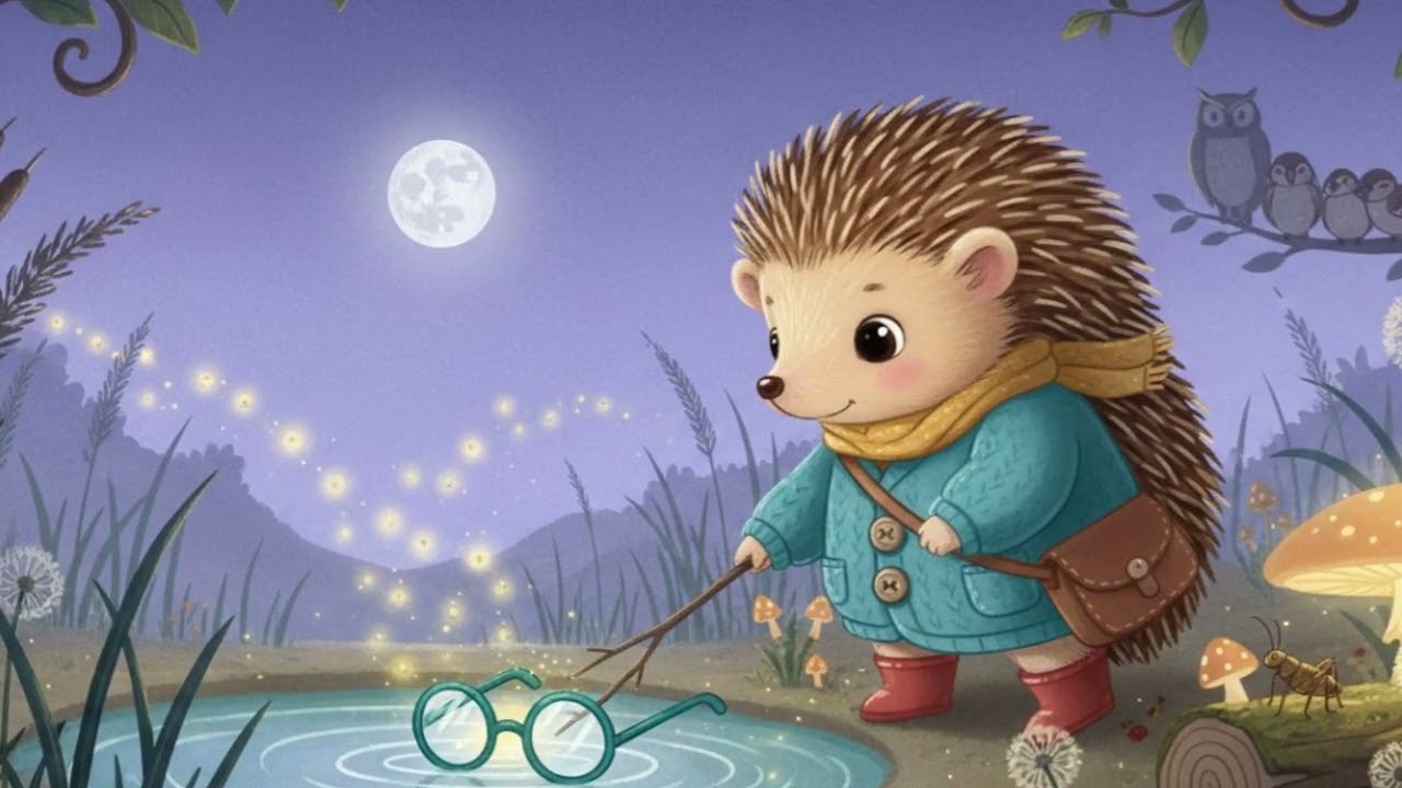 Buttons and the Moonlit Glasses - a Granny Marsha bedtime story 🌛