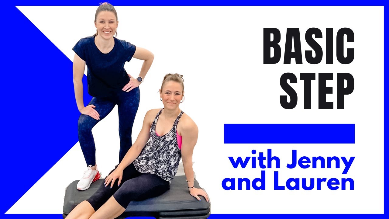 Beginner Step Aerobics Workout 💙 Basic #14 💙 Step Forever