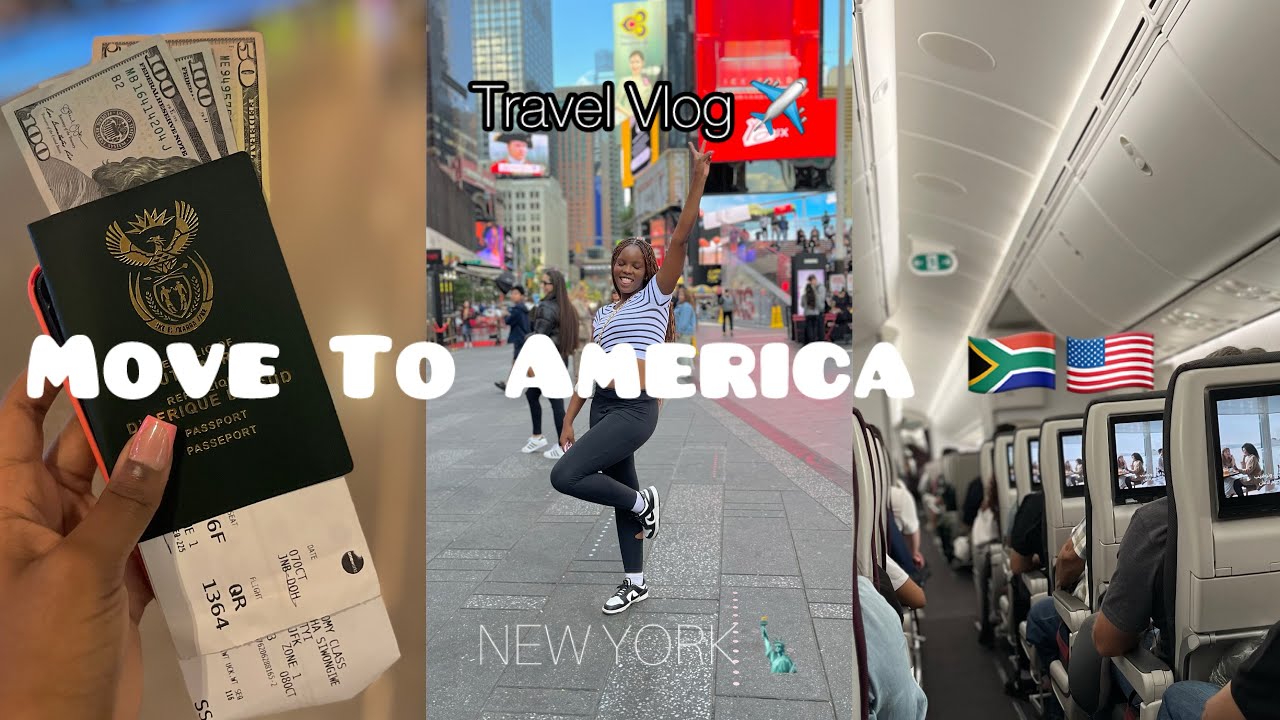 Переезд в Америку 🇺🇸 из Южной Африки 🇿🇦 | подготовка | Нью-Йорк🗽 | Видеоблог о путешествиях | США