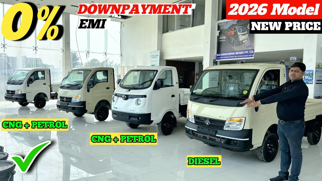 New Tata Ace Gold Diesel All Model Petrol + Cng || Price & Mileage || 2026 Tata Ace Gold