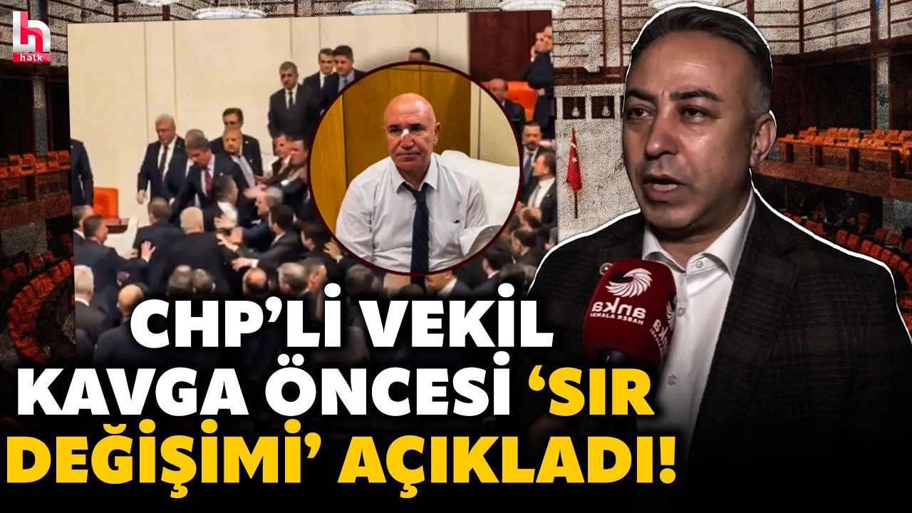 MECLİS'TEKİ KAVGA ÖNCESİ SESSİZ SEDASIZ BAKIN NE YAPMIŞLAR! CHP'li vekil o anları bir bir anlattı!
