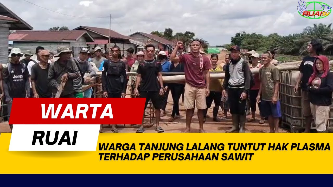WARGA TANJUNG LALANG TUNTUT HAK PLASMA TERHADAP PERUSAHAAN SAWIT