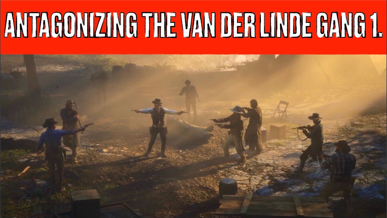 Red Dead Redemption II. Arthur Morgan antagonizing The Van der Linde Gang Part I.