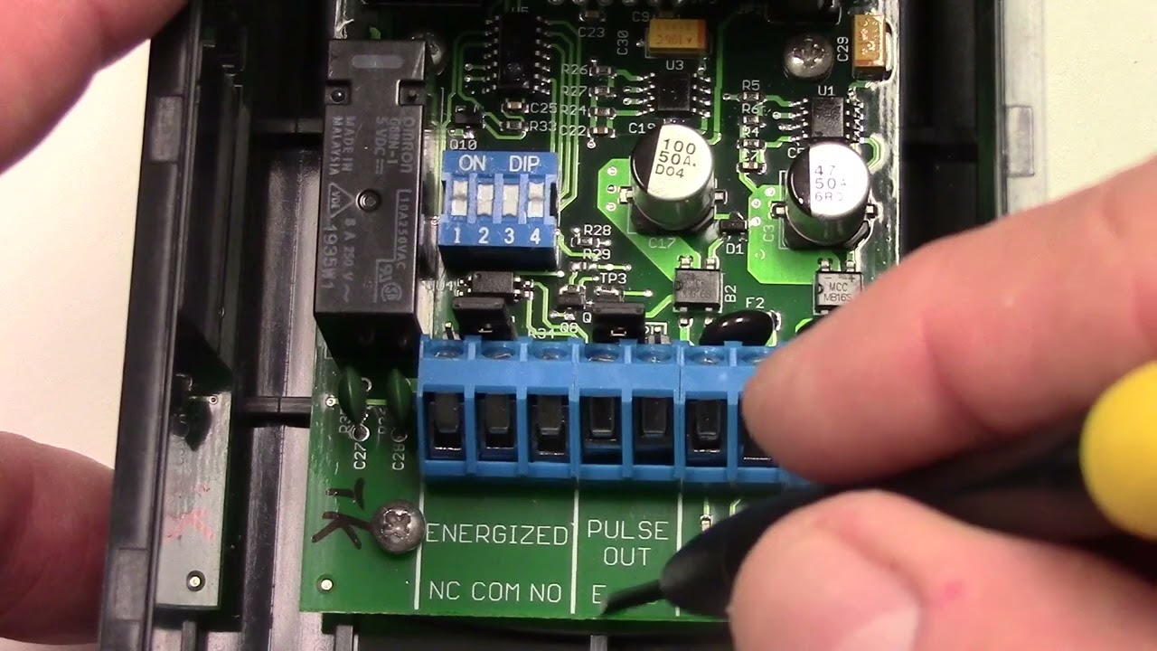 EMX IRB RET Photo Eye - UL325 Monitoring Settings | All Security Equipment