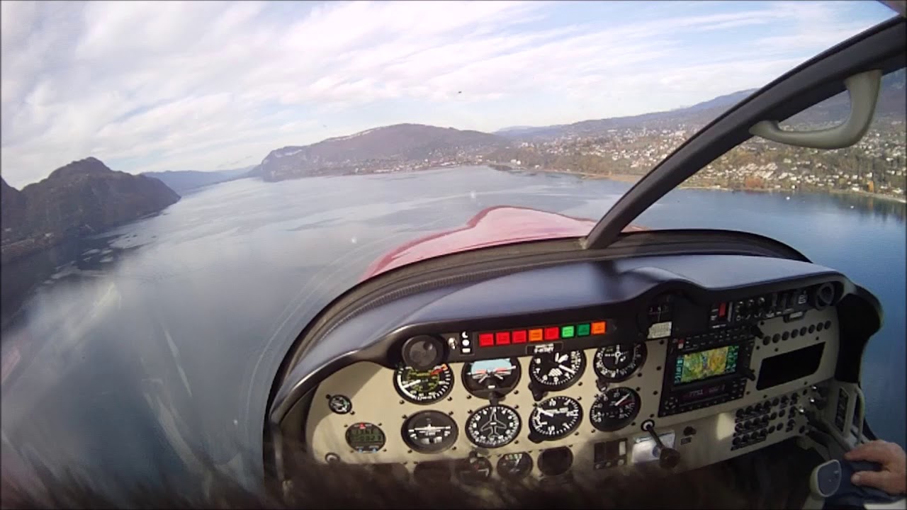 VFR DR-400 Annecy - Annemasse (via Chambéry)  [LFLI-LFLB-LFLP]