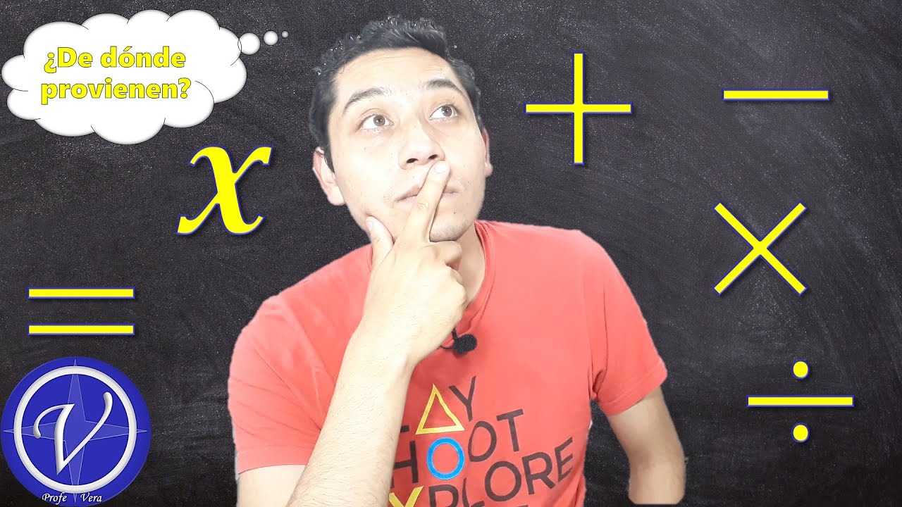 ¿De dónde provienen los símbolos matemáticos?