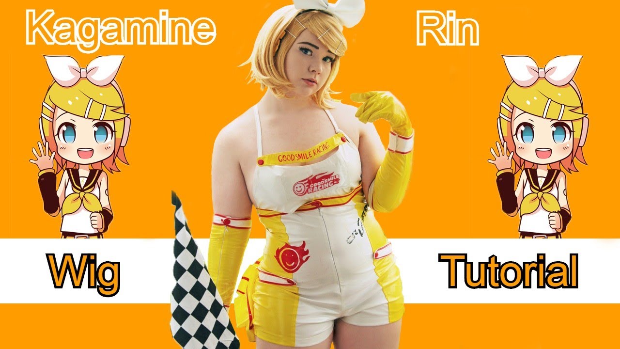 Rin Kagamine Wig Styling Tutorial