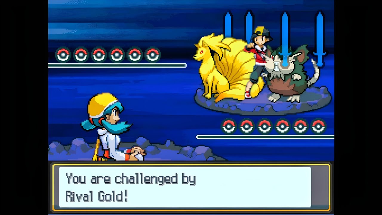 Pokemon Soothing Silver - Trainer Gold @ Diglett Cave, Postgame (Singles, Hard Mode)