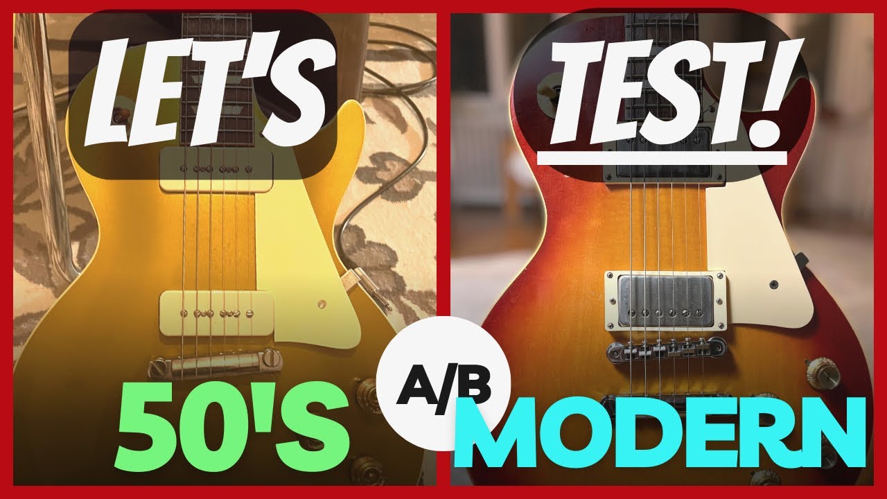Слепое тестирование: 50-е против современной проводки в Gibson Les Paul — вы слышите? [100% Sound...
