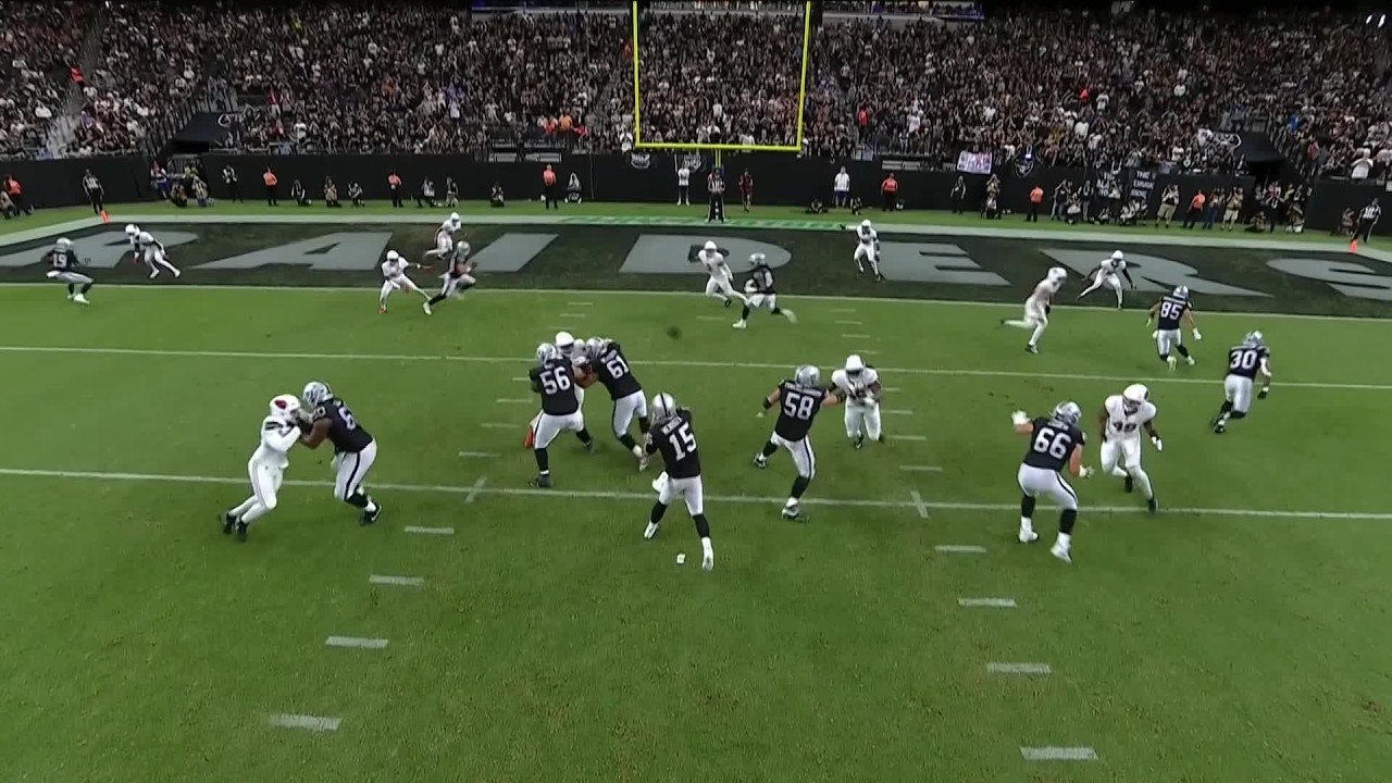 Fernando Mendoza's first preseason TD pass locates Jack Bech against Cardinals