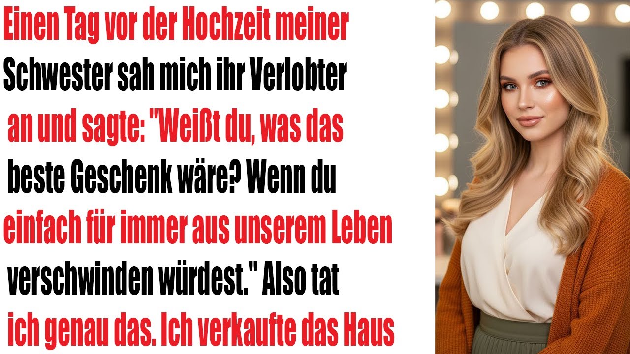 Vor der Hochzeit: Ihr Verlobter flüsterte mir etwas, das alles veränderte!