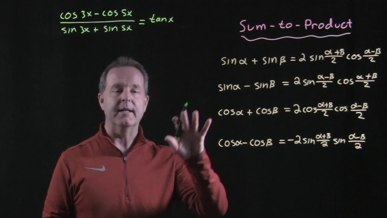 The Sum-to-Product Formulas
