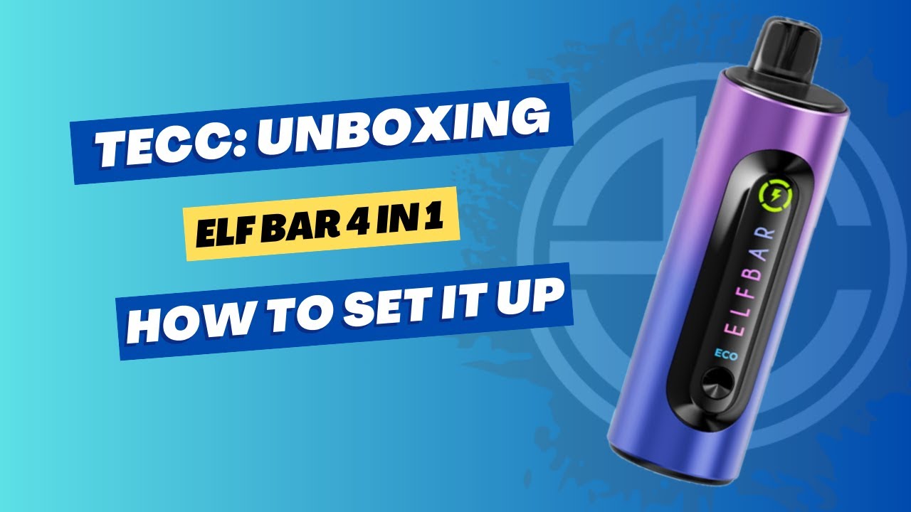 Elf Bar 4 in 1 Unboxing & Quick Setup | First Look at the Ultimate Vape!