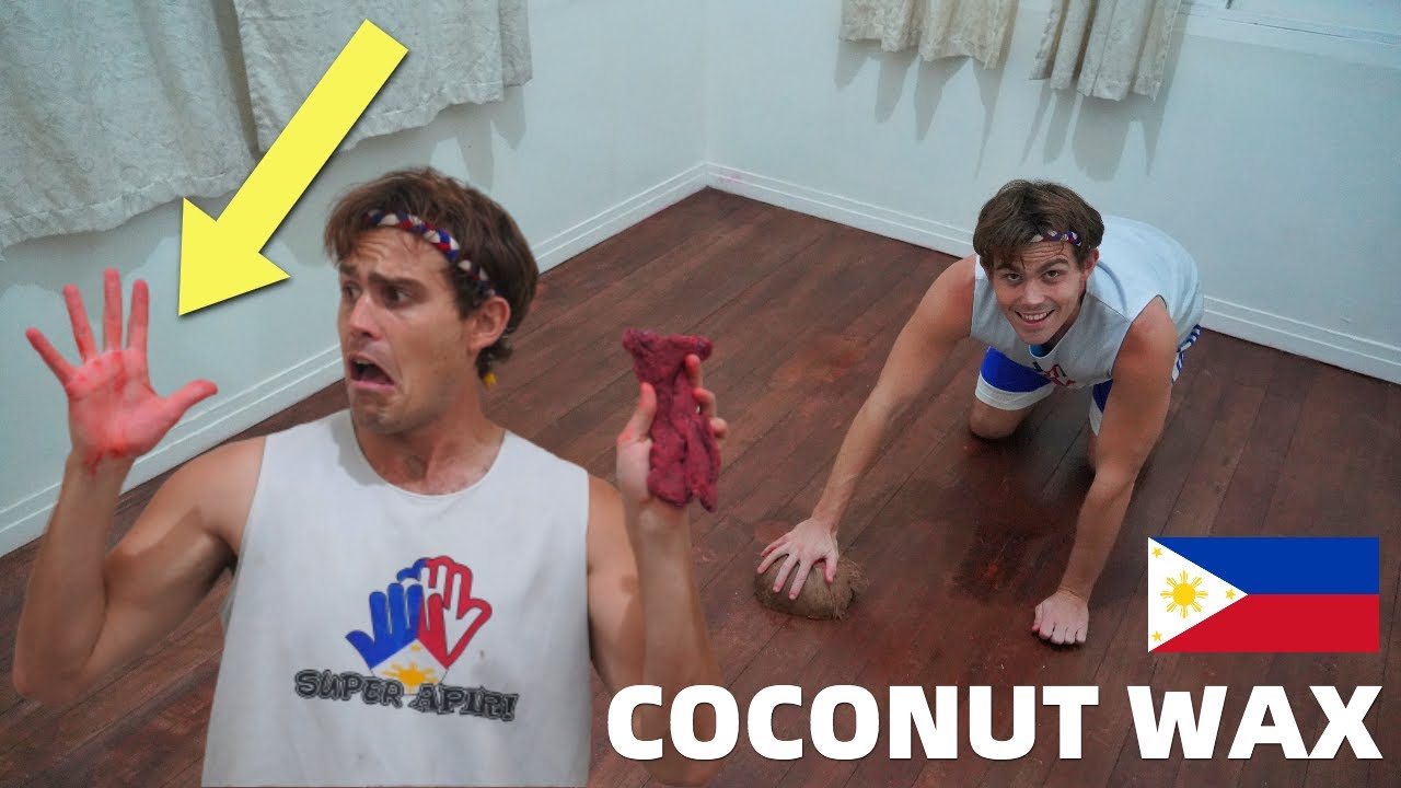 WORKING ON MY ANCESTRAL HOME - Philippines Coconut Wax (Cagayan de Oro)