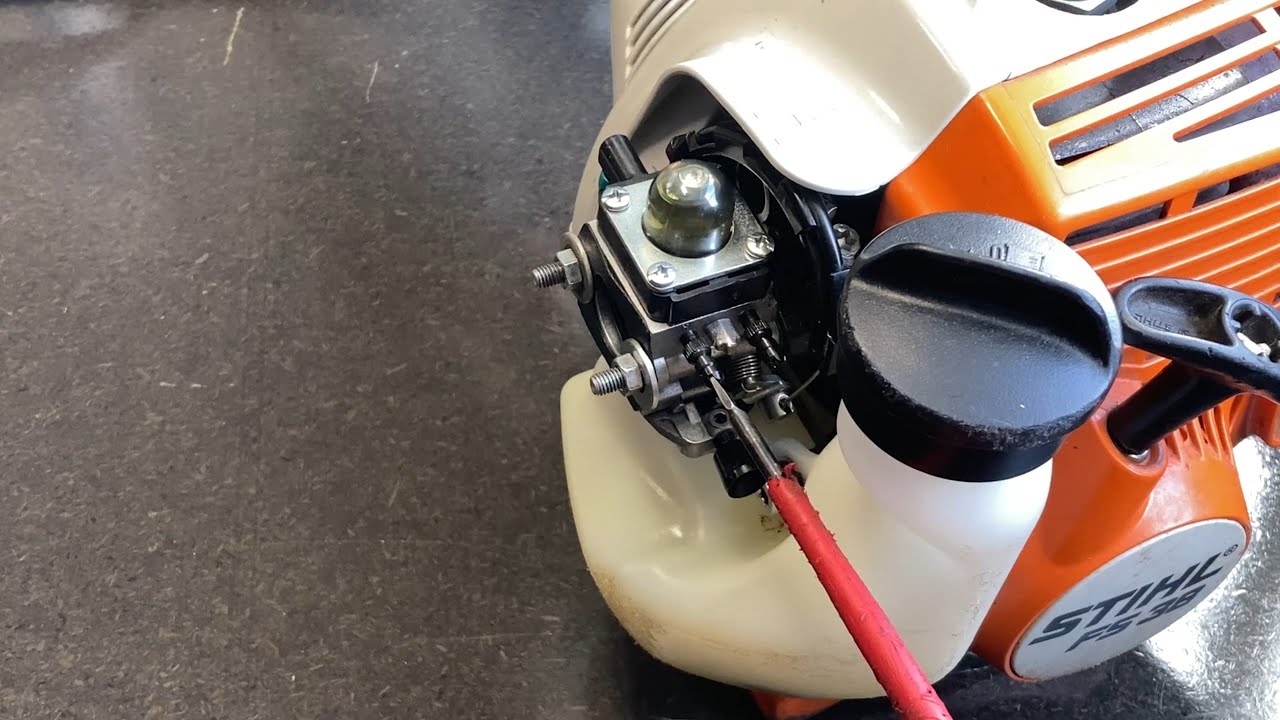 Så justerar man förgasaren på grästrimmer och lövblås - Stihl/Husqvarna