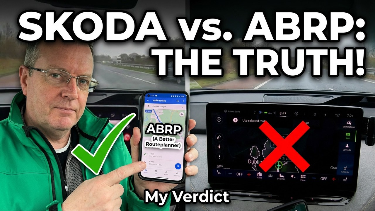 Which is better: Skoda Navigation or A better Route Planner?