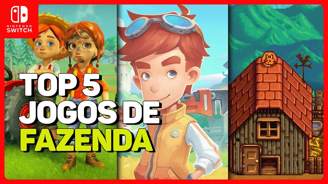 TOP 5 JOGOS DE FAZENDA NO NINTENDO SWITCH