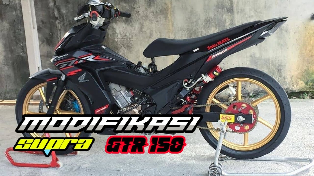 KUMPULAN MODIFIKASI HONDA SUPRA GTR 150