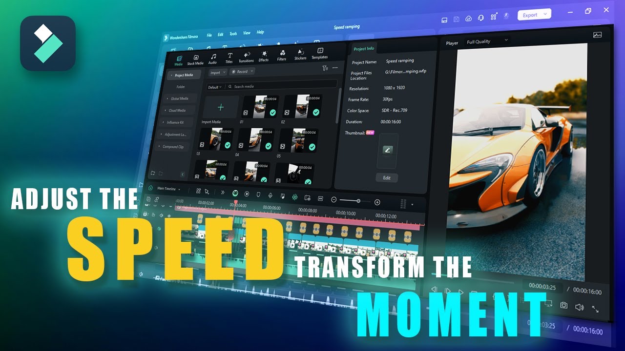 Master Speed Ramping in Filmora – Transform Your Videos with Dynamic Motion