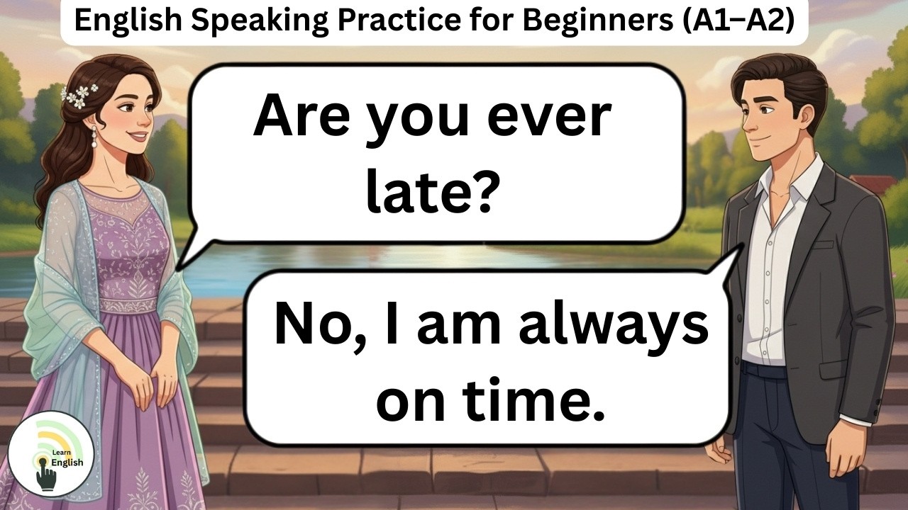 ✅ Simple English Practice | English Speaking Practice for Beginners (A1–A2) | Improve Your English