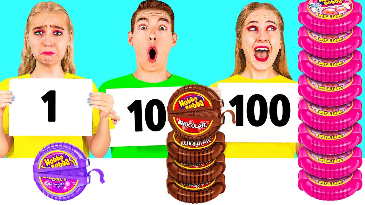 100食品层 挑战 | 瘋狂挑戰 RaPaPa Best